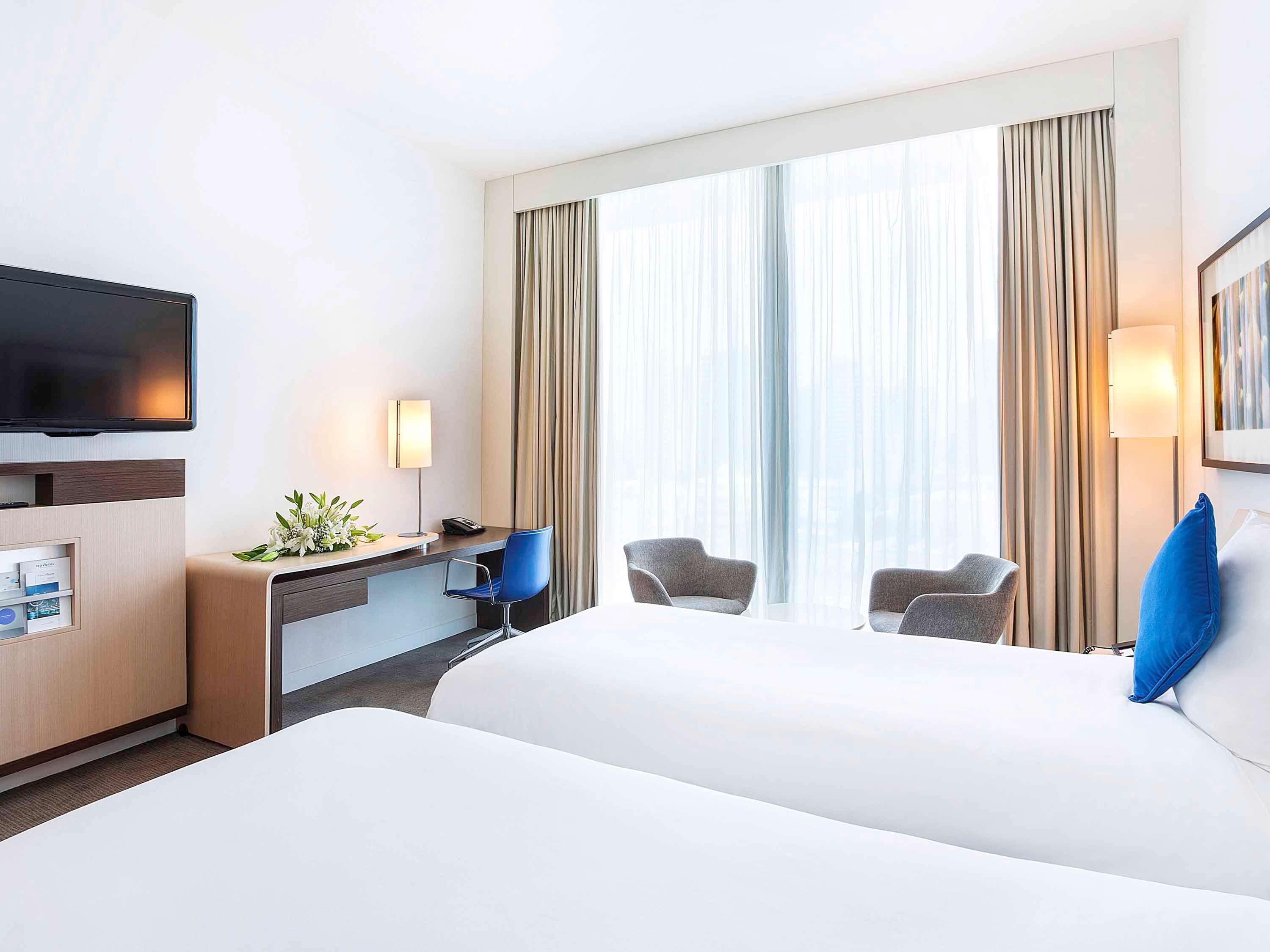 Novotel Abu Dhabi Al Bustan Exterior foto Room at the hotel