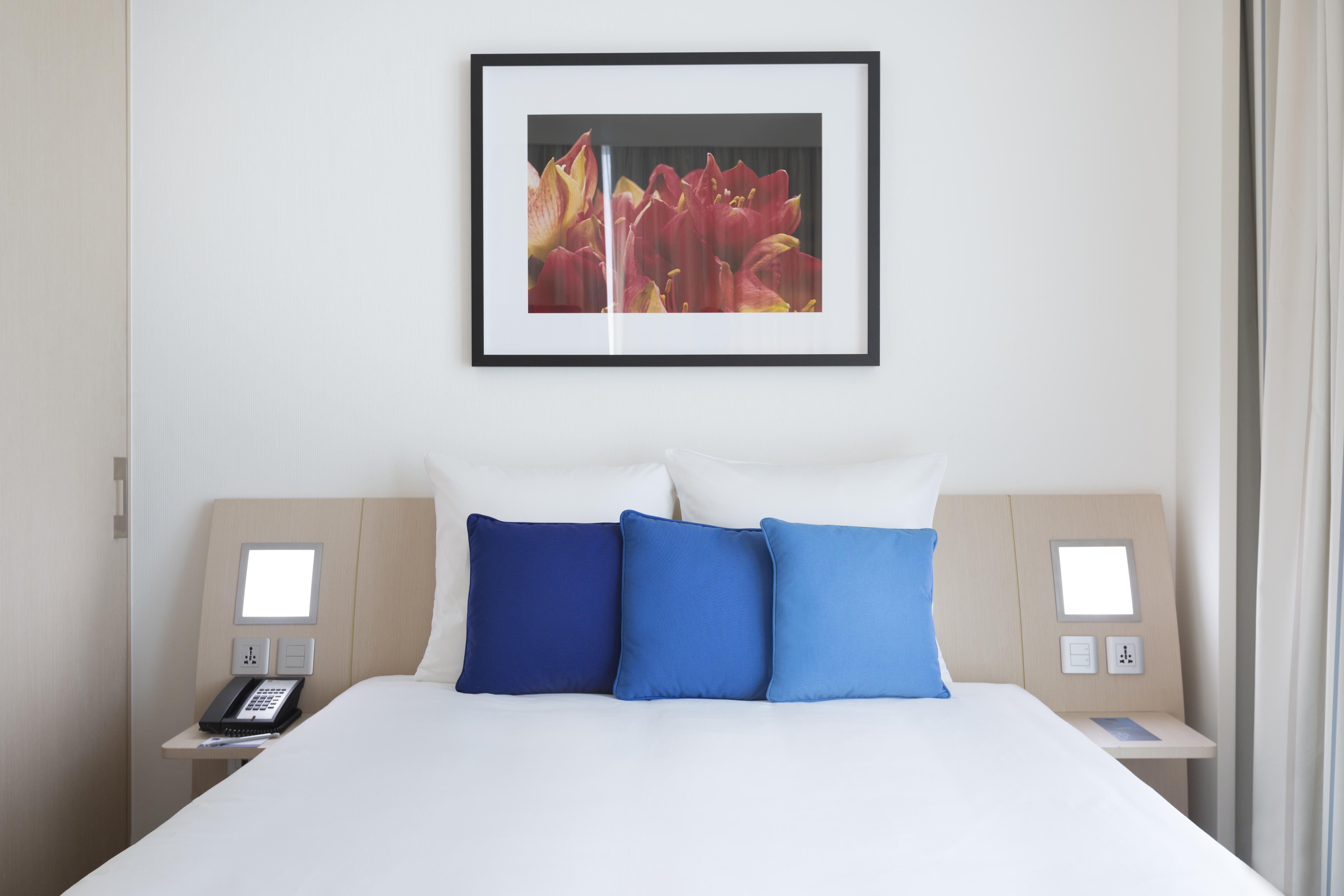 Novotel Abu Dhabi Al Bustan Exterior foto A room at the hotel
