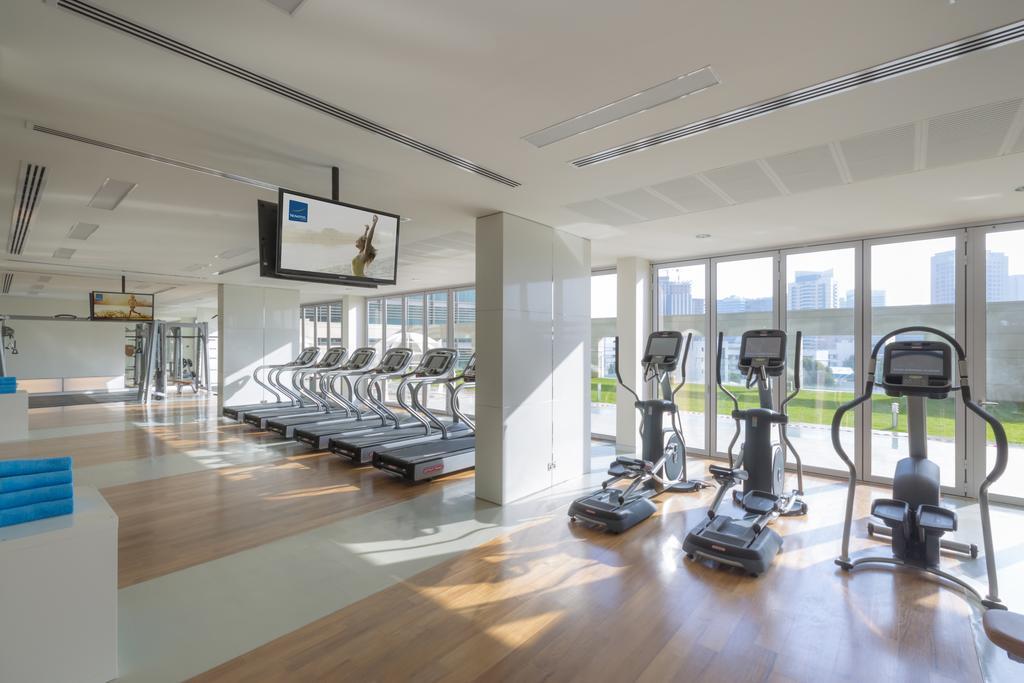 Novotel Abu Dhabi Al Bustan Exterior foto Fitness room